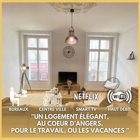 L'Appartement Privilege - 4 Chambres - Coeur D'Angers, Spacieux Et Elegant 외부 사진